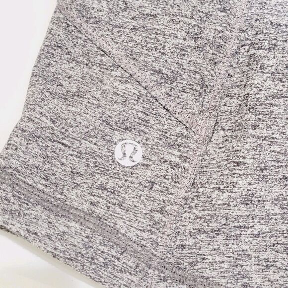 Lululemon Define Jacket Womens Size 4 Luon Heathered Black Gray Full Zip Workout - Picture 8 of 14